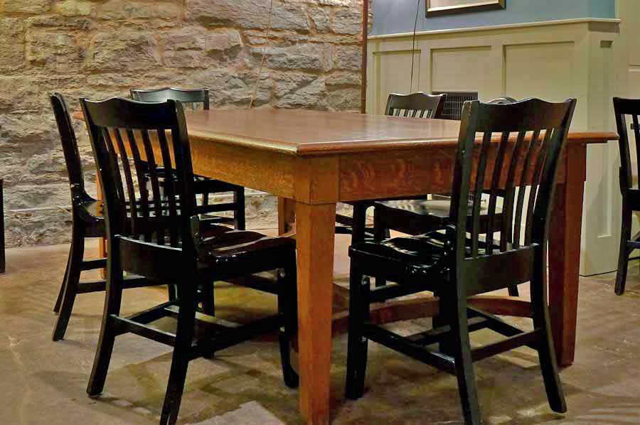 N Work Table designed by Cass Gilbert for the 1905 Minnesota State Capitol.